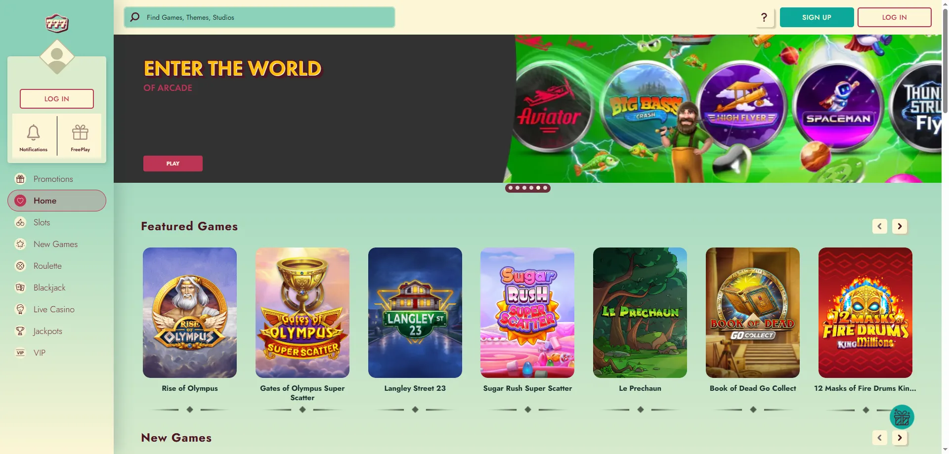 777 Casino retro-glamour online casino official site overview